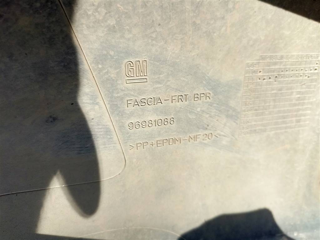 CHEVROLET CRUZE 09- для Бампер передний