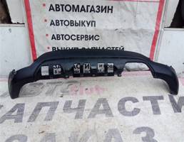 Спойлер заднего бампера для KIA RIO 4 17- x-line  запчасти бу