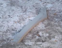 Обшивка стойки L для SKODA RAPID  запчасти бу