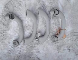 ручка внутренняя для SKODA RAPID  запчасти бу