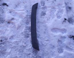 накладка переднего бампера нижняя часть для HYUNDAI CRETA 1 16-21г  запчасти бу