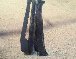 Накладка на порог (наружная) для TOYOTA LAND CRUISER 200 07-20  запчасти бу