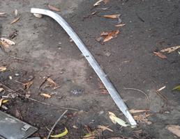 Накладка заднего бампера для MERCEDES E w210 95-03  запчасти бу