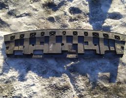 Пыльник (дефлектор бампера нижний) для NISSAN X-TRAIL Т32 (13-)  запчасти бу