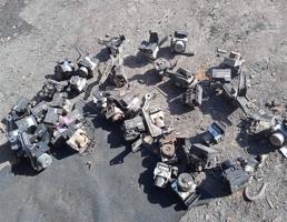 Блок ABS для MITSUBISHI Lancer 9 03-07  запчасти бу