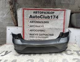Бампер задний для VOLKSWAGEN POLO 21-  запчасти бу